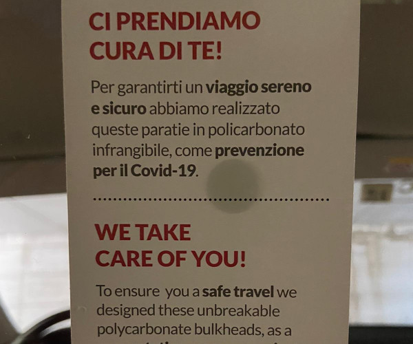 paratia in policarbonato